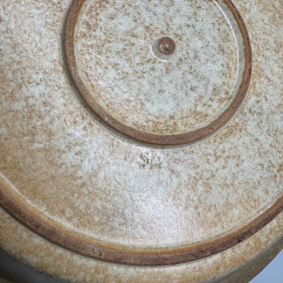 Vintage‎ Pottery Craft USA Tan Brown Handcrafted Stoneware Farmhouse Decor 10 In - Picture 4 of 10